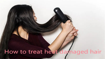 How to treat heat damaged hair