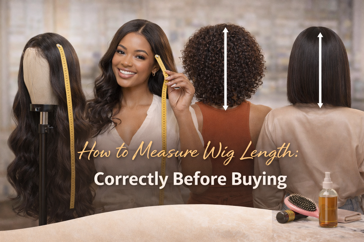 How to Measure Wig Length Correctly Before Buying
