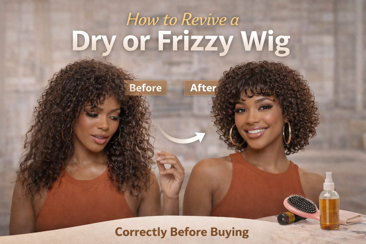 How to Revive a Dry or Frizzy Wig