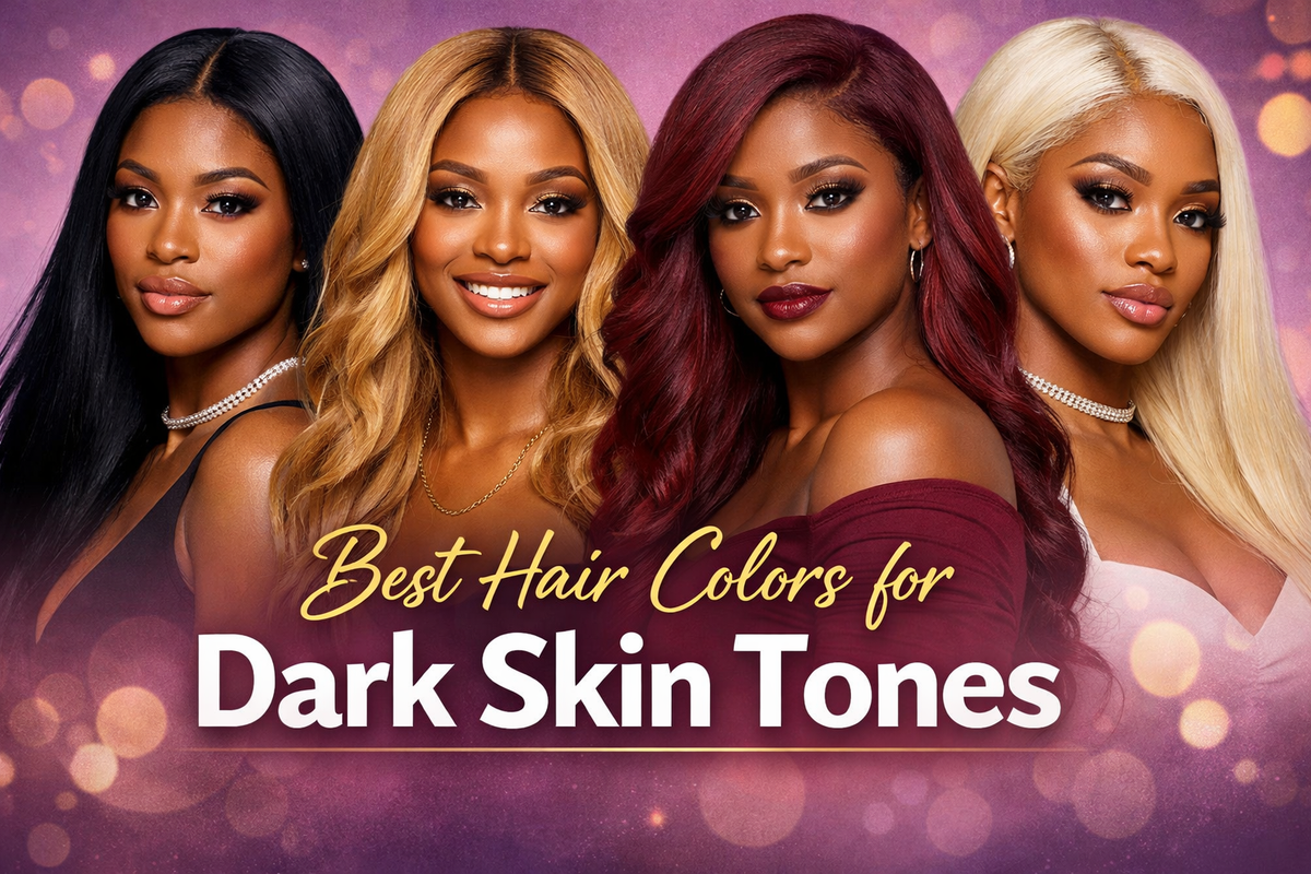 Best Hair Colors for Dark Skin Tones