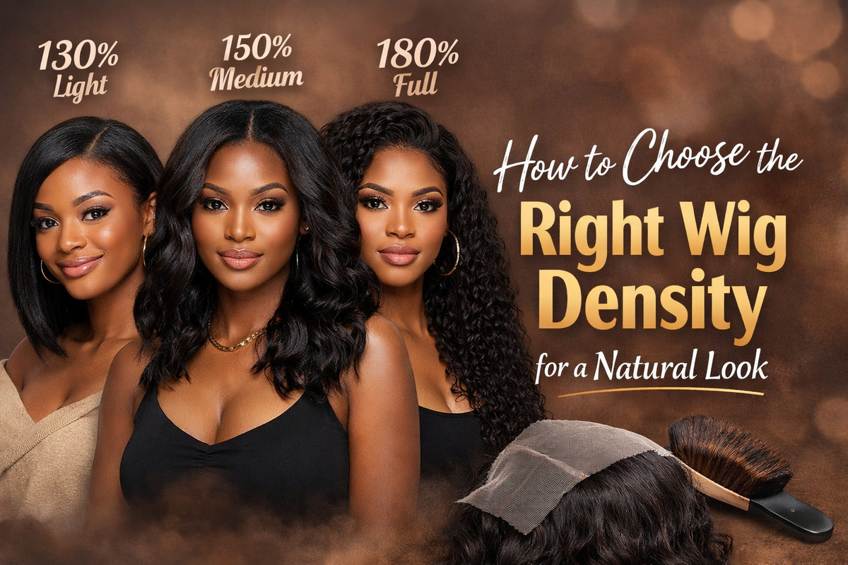 How to Choose the Right Wig Density for a Natural Look