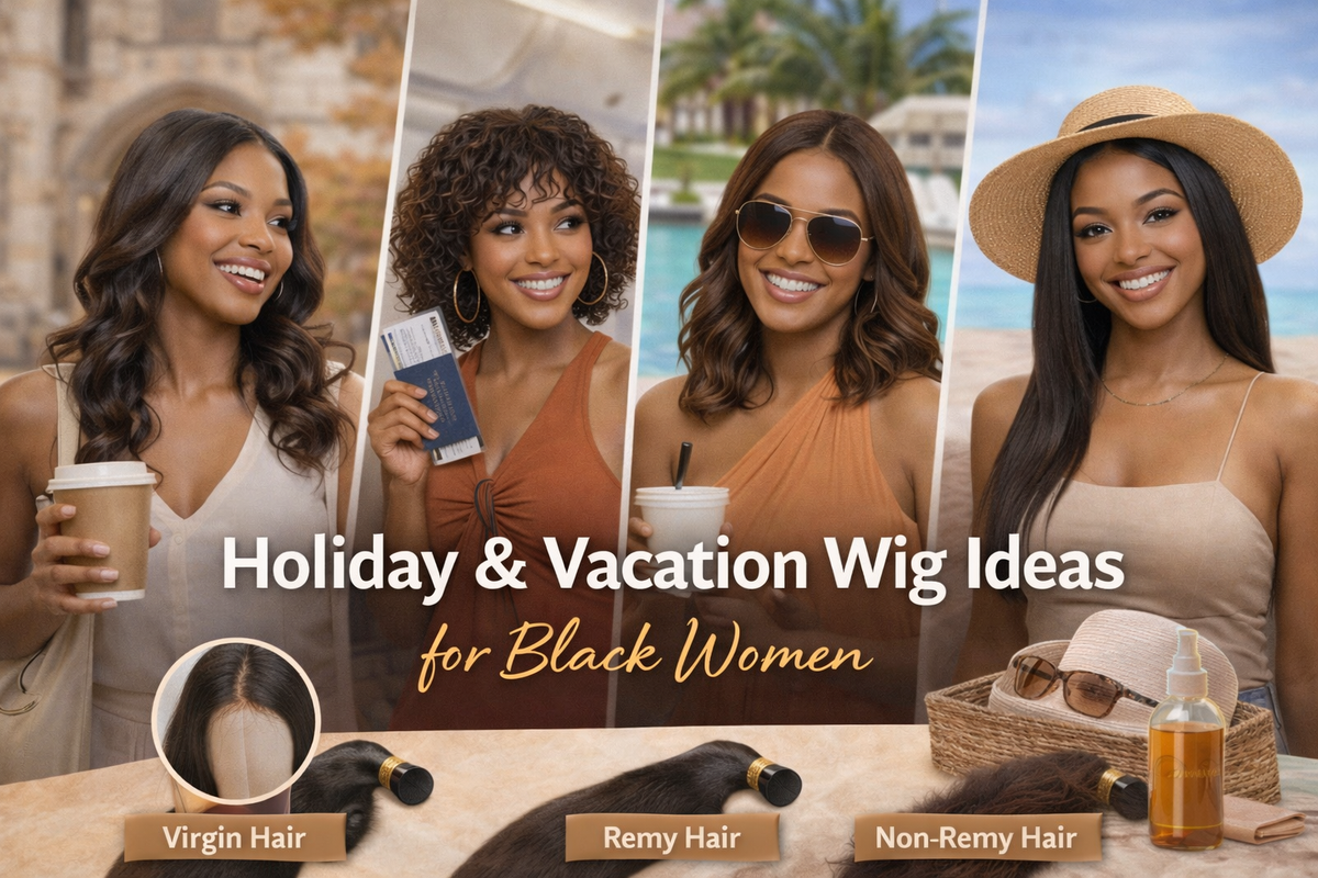Holiday & Vacation Wig Ideas for Black Women