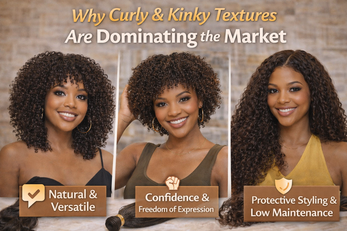 Why Curly & Kinky Textures Are Dominating the Market