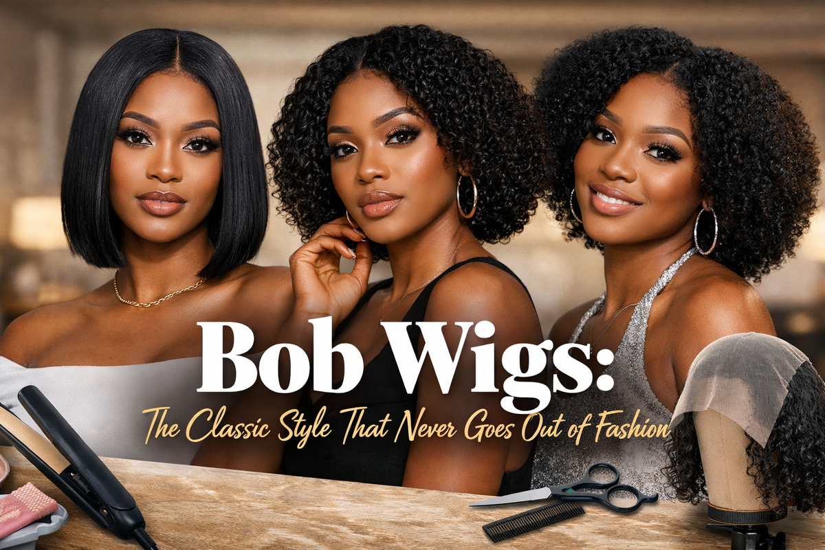 Bob Wigs: The Classic Style That Never Goes Out of Fashion