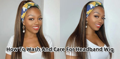 How To Wash And Care For Headband Wig