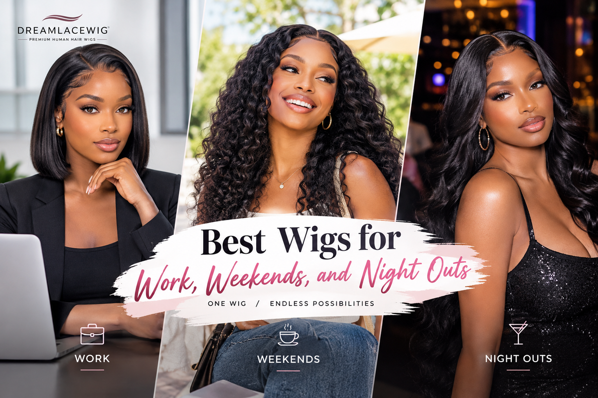 Best Wigs for Work, Weekends, and Night Outs