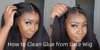 How to Clean Glue from Lace Wig