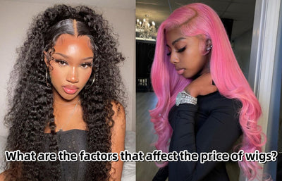 What are the factors that affect the price of wigs?