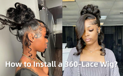 How to Install a 360-Lace Wig?