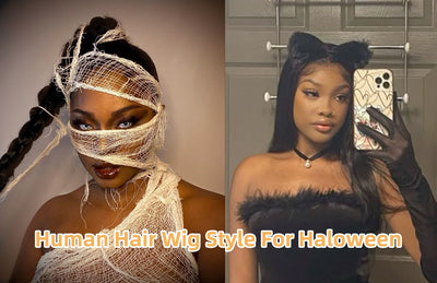 Human Hair Wig Style For Haloween