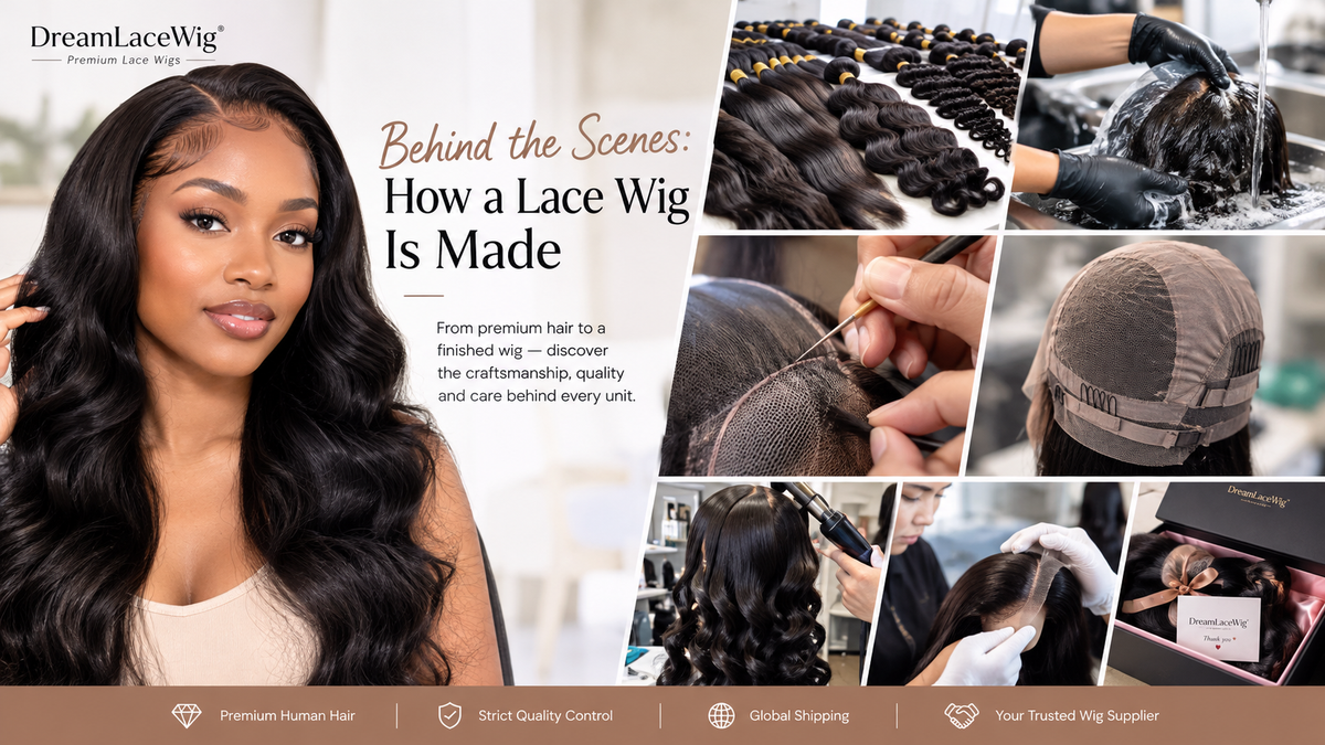 Behind the Scenes: How a Lace Wig Is Made