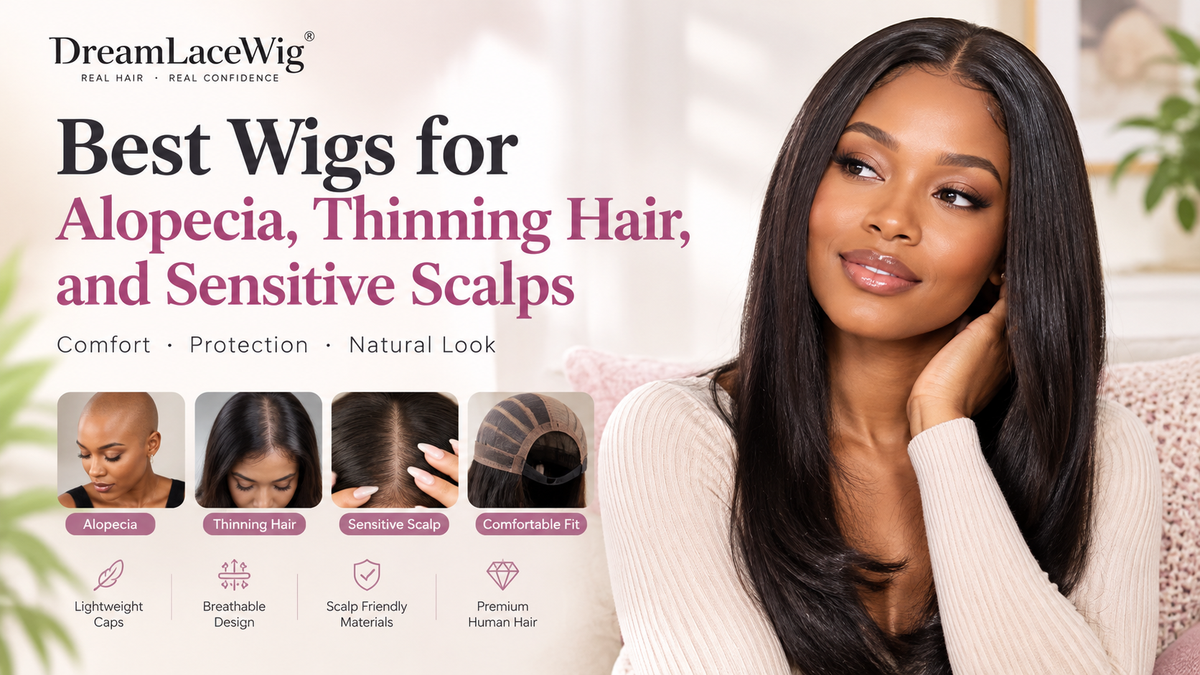 Best Wigs for Alopecia, Thinning Hair, and Sensitive Scalps