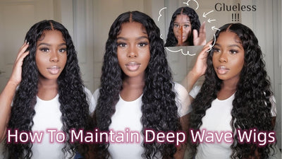 How To Maintain Deep Wave Wigs