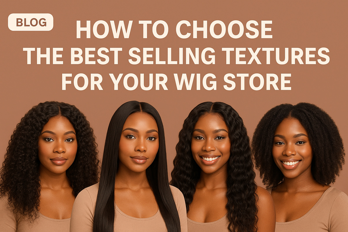 How to Choose the Best Selling Textures for Your Wig Store