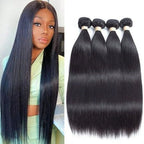 Wholesale Best Virgin Brazilian Straight Hair 3 Bundles Brazilian Virgin Human Hair Weave