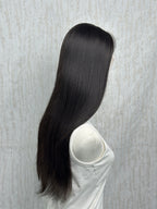 13x6 HD Hybrid Lace Straight Human Hair Wig | Raw Hair
