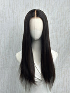 13x6 HD Hybrid Lace Straight Human Hair Wig | Raw Hair