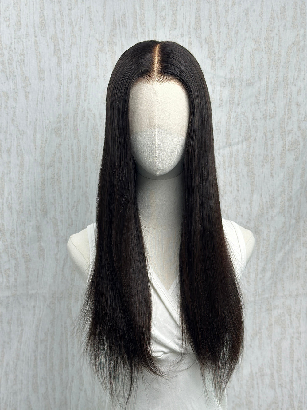 13x6 HD Hybrid Lace Straight Human Hair Wig | Raw Hair