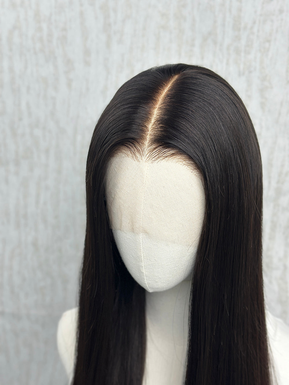 13x6 HD Hybrid Lace Straight Human Hair Wig | Raw Hair