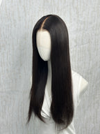 13x6 HD Hybrid Lace Straight Human Hair Wig | Raw Hair