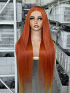 350# SS 13X4 Transparent lace front wig