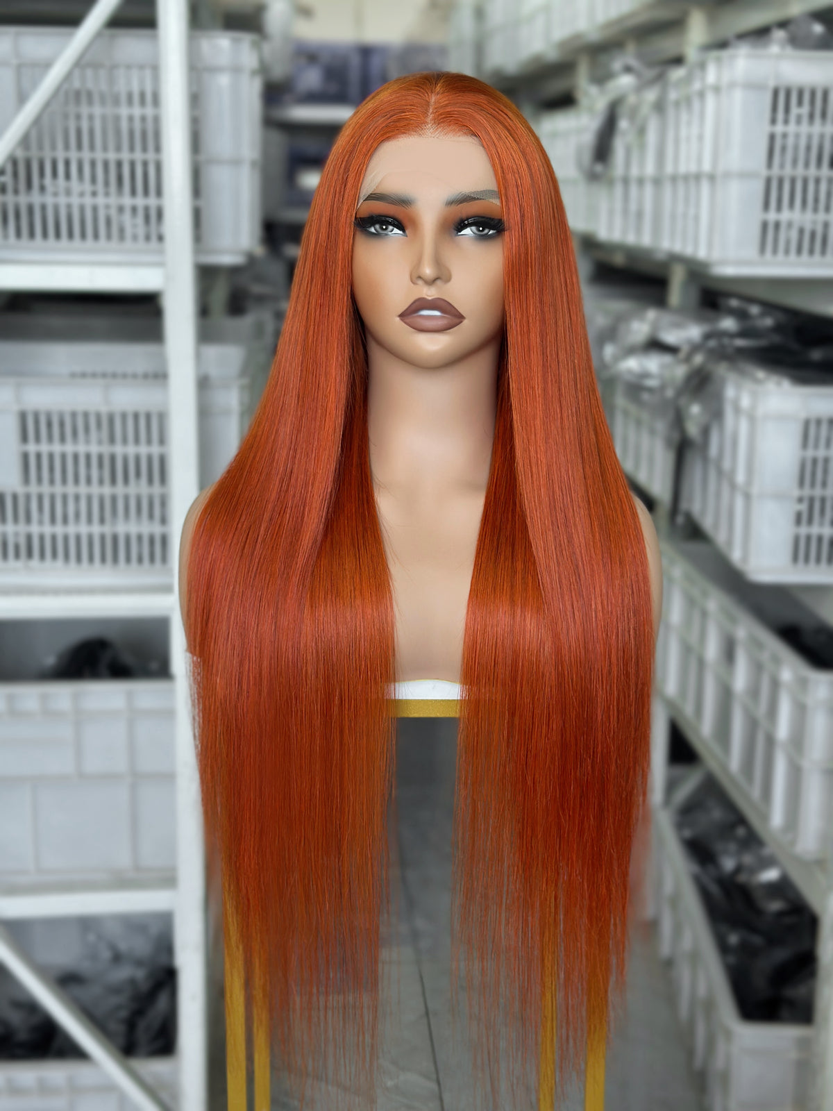 350# SS 13X4 Transparent lace front wig