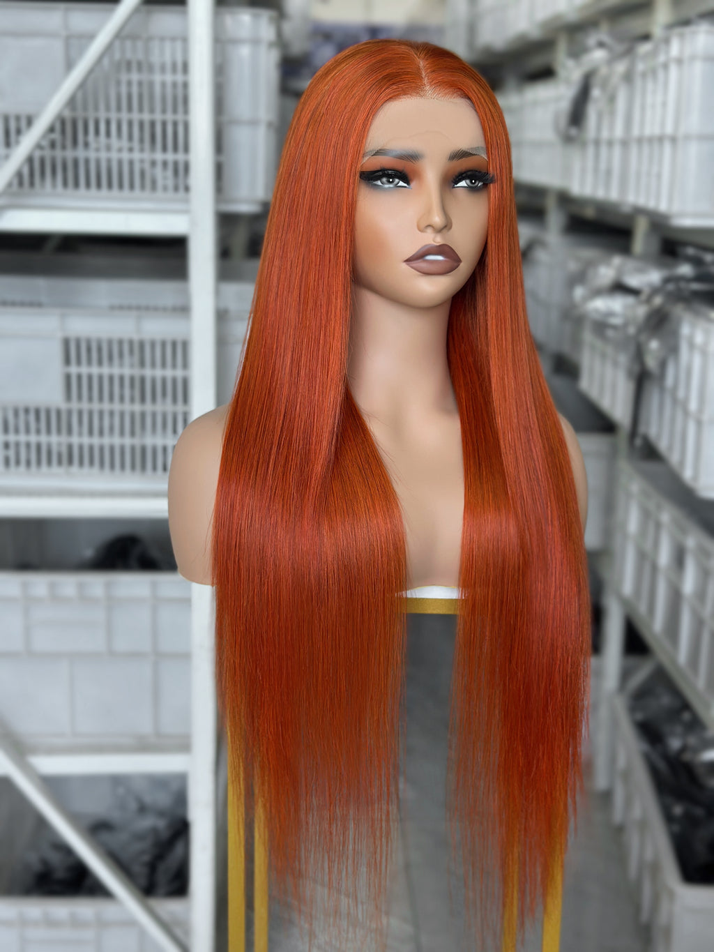 350# SS 13X4 Transparent lace front wig