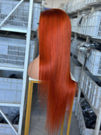 350# SS 13X4 Transparent lace front wig