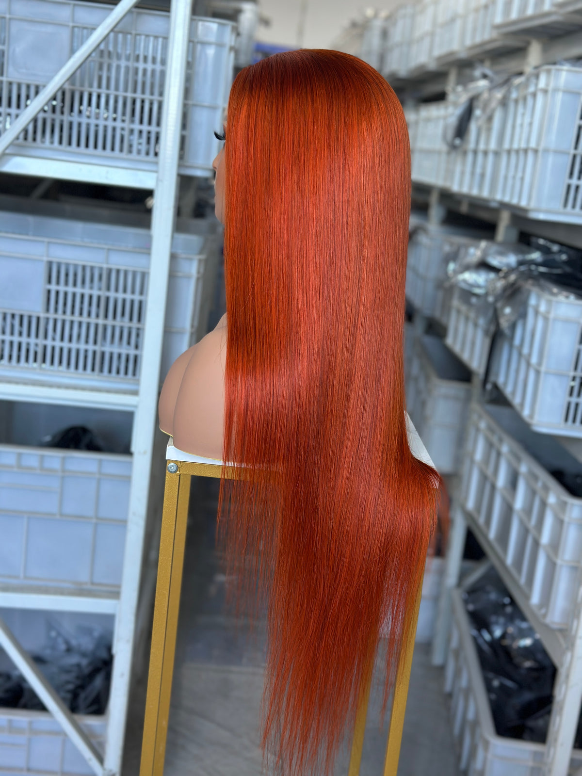 350# SS 13X4 Transparent lace front wig