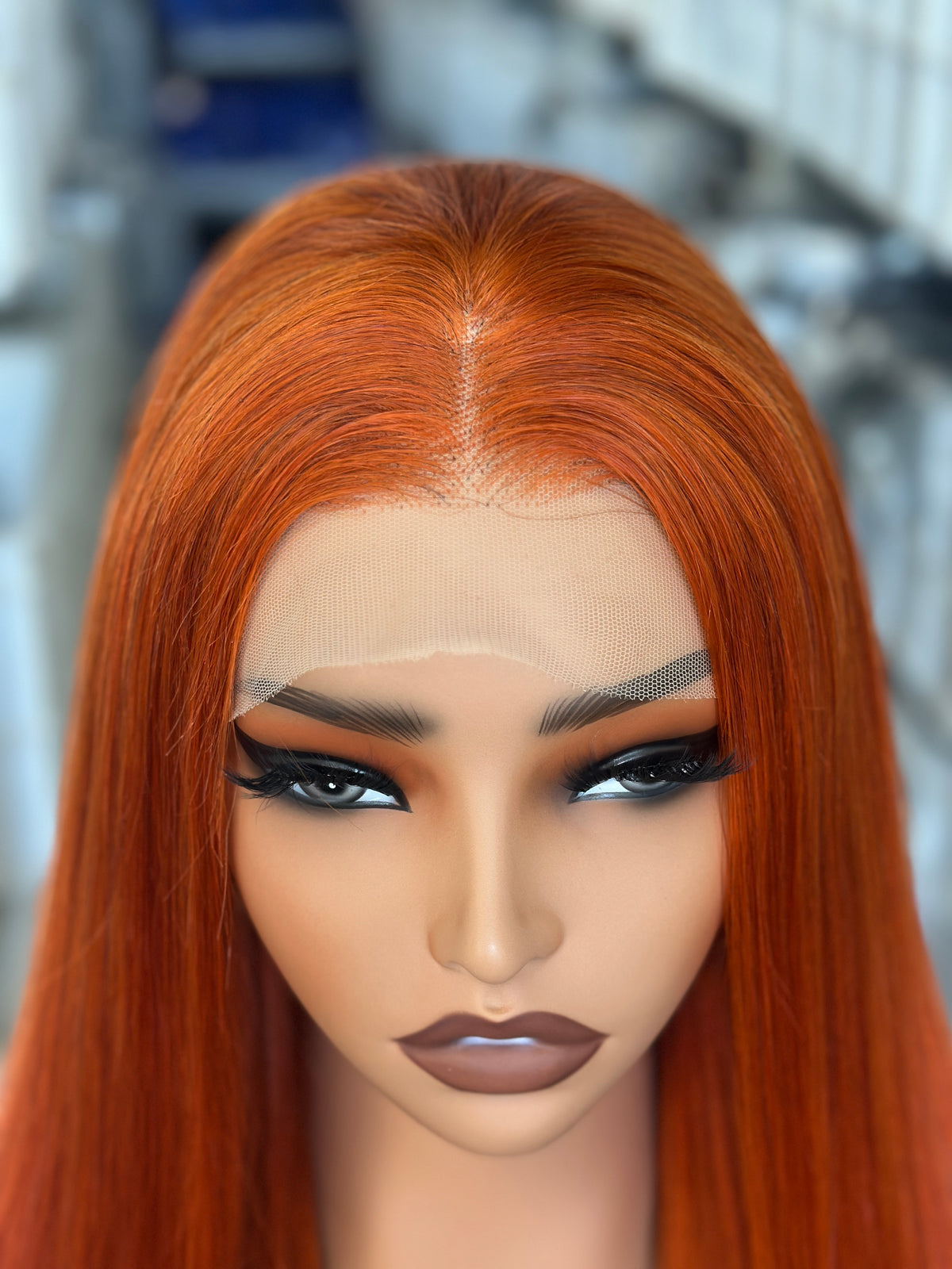 350# SS 13X4 Transparent lace front wig