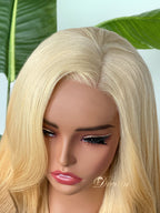 BL-04 Blonde Black Ombre Body Wave Human Hair Wig