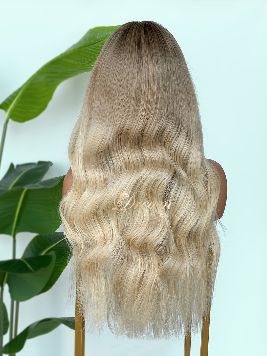 BL-06 Warm Beige Blonde Body Wave Human Hair Wig