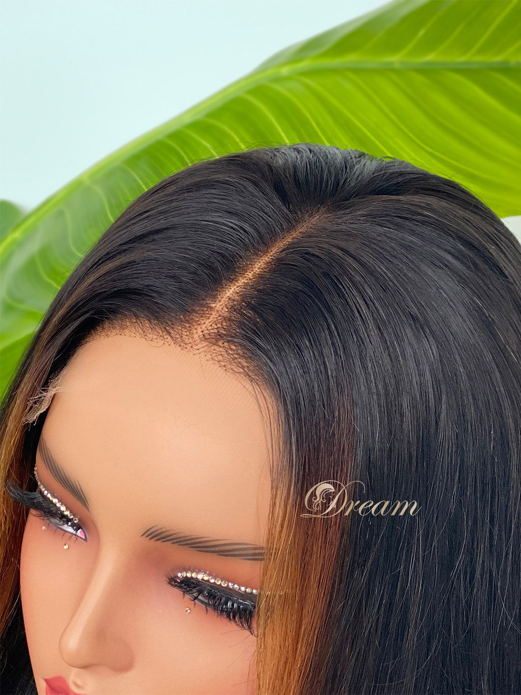 L1-04 Deep Chocolate Brown Body Wave Human Hair Wig