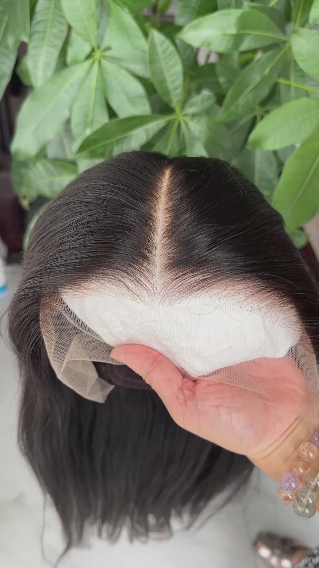 13x6 HD Hybrid Lace Straight Human Hair Wig | Raw Hair